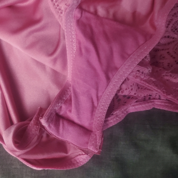 X-Large Pink Teddy/Body Lingerie - Picture 6 of 7